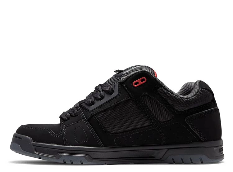 ZAPATILLAS HOMBRE DC SHOES URBANAS NEGRO STAG CUERO - 3