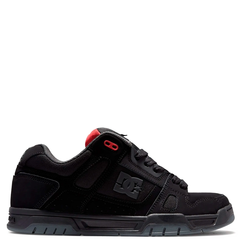ZAPATILLAS HOMBRE DC SHOES URBANAS NEGRO STAG CUERO - 1