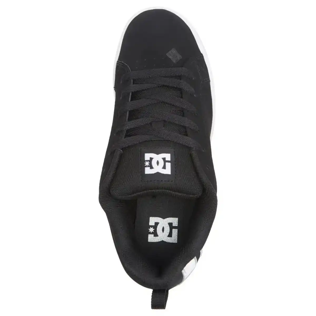 ZAPATILLAS MUJER DC SHOES URBANAS NEGRO COURT GRAFFIK CUERO - 5