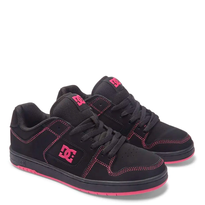 ZAPATILLAS MUJER DC SHOES URBANO NEGRO MANTECA 4 CUERO - 2