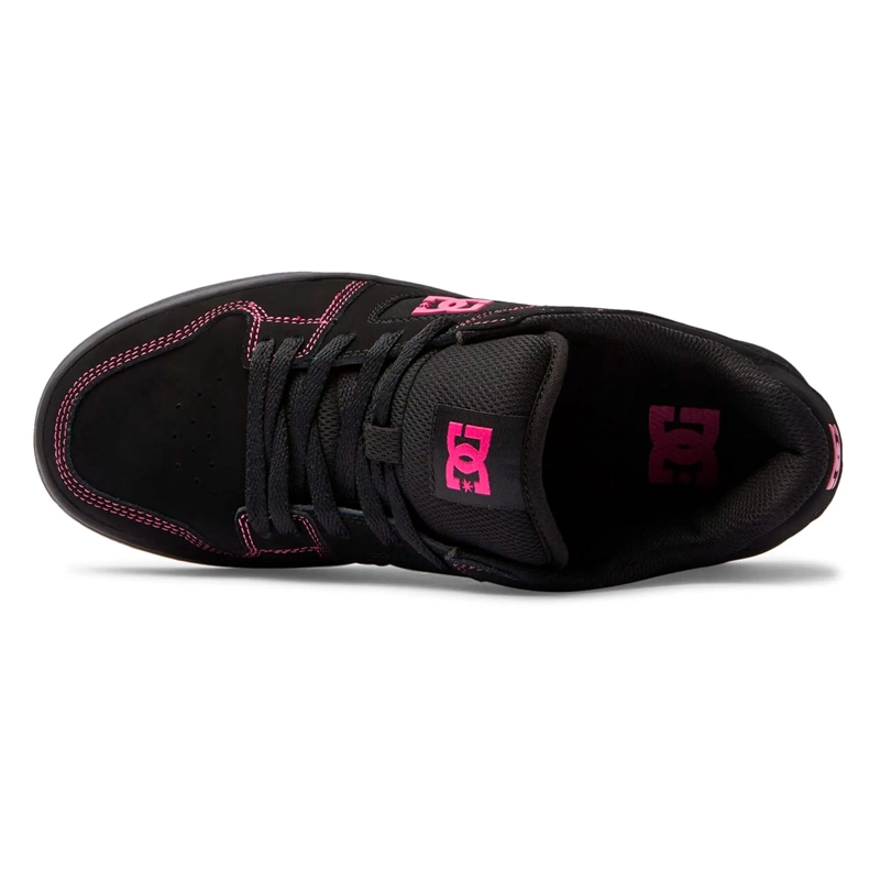 ZAPATILLAS MUJER DC SHOES URBANO NEGRO MANTECA 4 CUERO - 4