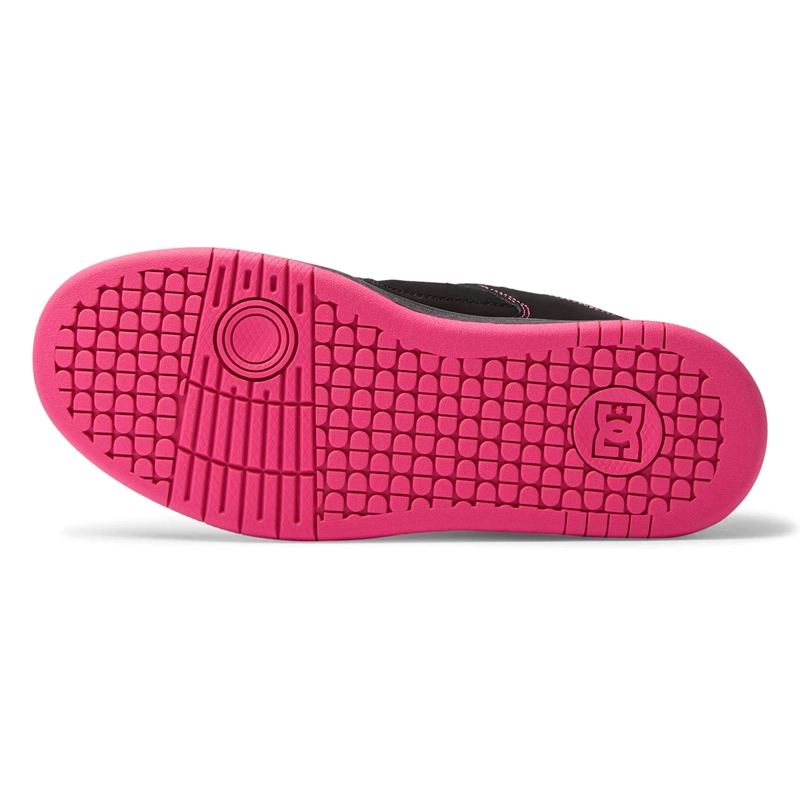 ZAPATILLAS MUJER DC SHOES URBANO NEGRO MANTECA 4 CUERO - 6