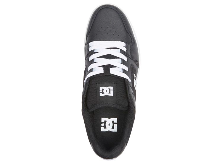 ZAPATILLAS MUJER DC SHOES URBANAS NEGRO MANTECA4 CUERO - 4