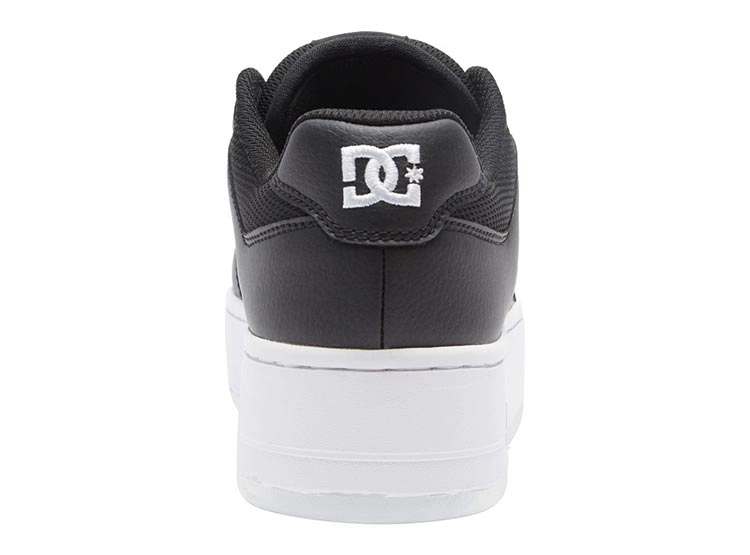 ZAPATILLAS MUJER DC SHOES URBANAS NEGRO MANTECA4 CUERO - 5