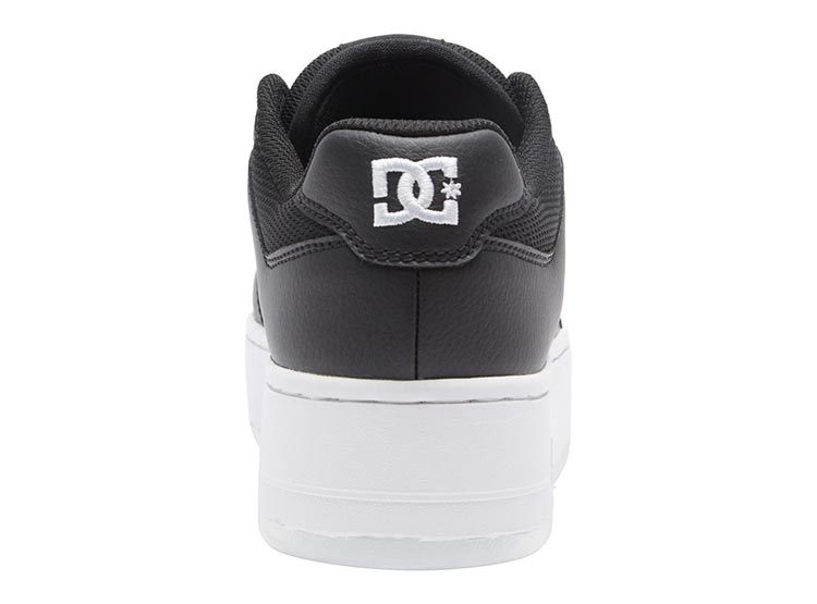 ZAPATILLAS MUJER DC SHOES URBANAS NEGRO MANTECA4 CUERO - 5
