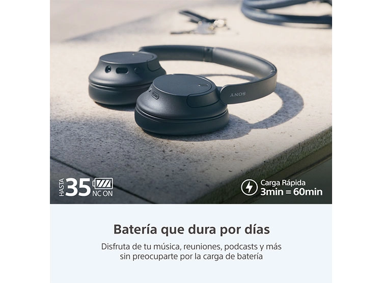 AUDÍFONOS INALÁMBRICOS CON CANCELACION DE RUIDO WH-CH720 BLANCO - 6