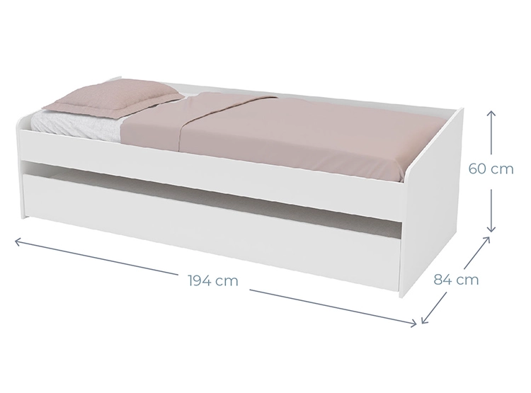 CAMA NIDO VEKKA HOME GANDU 1 PL - 6