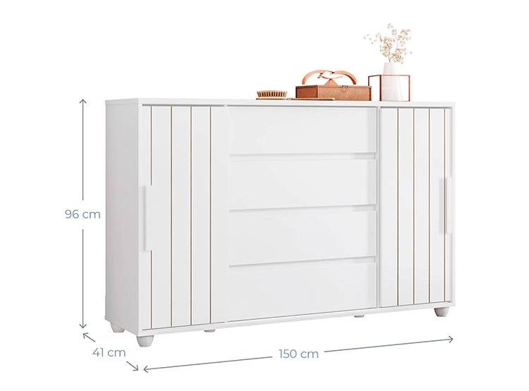 COMODA VEKKA HOME EVIDENZA LIGHT 2P 4C - 5