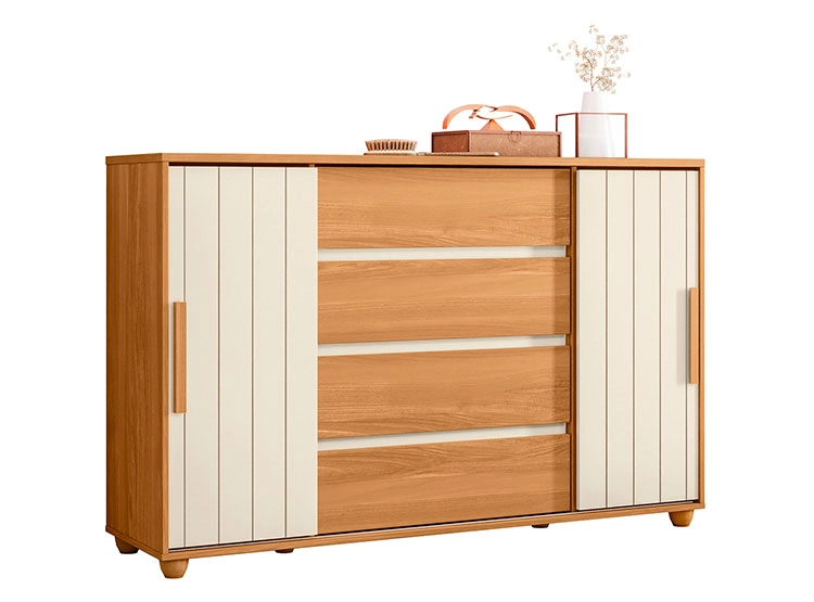 COMODA VEKKA HOME EVIDENZA RUSTIC 2P 4C - 1