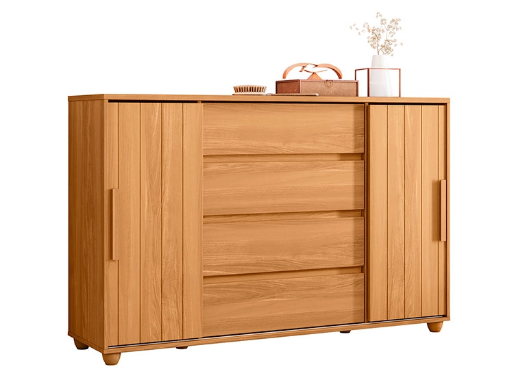 COMODA VEKKA HOME EVIDENZA RUSTIC 2P 4C - 2