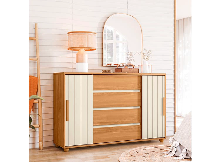COMODA VEKKA HOME EVIDENZA RUSTIC 2P 4C - 6