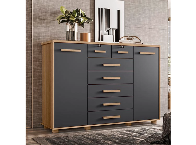 COMODA VEKKA HOME FONTANA 2P 7C - 4