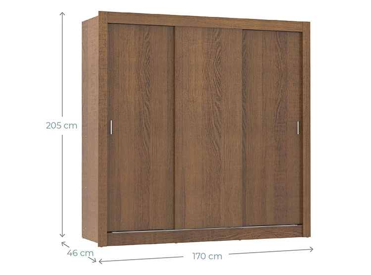 CLOSET VEKKA HOME MONACO 3P - 3