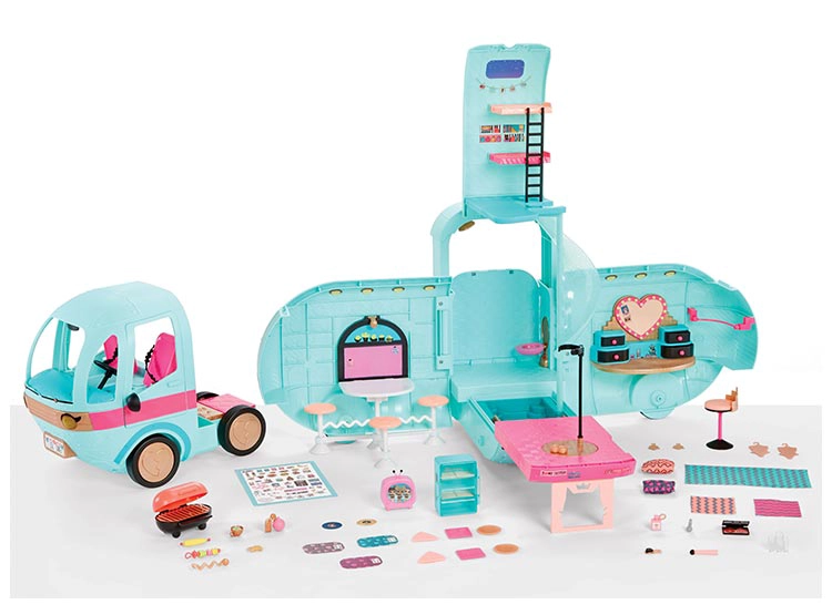SET DE JUEGO L.O.L. SURPRISE GLAM N' GO CAMPER - 1