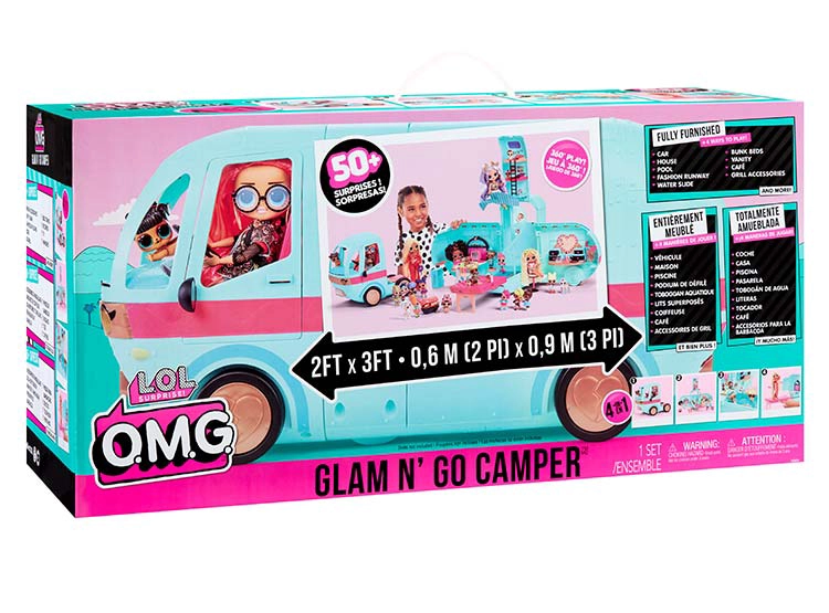 SET DE JUEGO L.O.L. SURPRISE GLAM N' GO CAMPER - 7