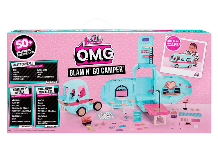 SET DE JUEGO L.O.L. SURPRISE GLAM N' GO CAMPER - 8