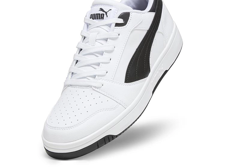 ZAPATILLAS UNISEX PUMA BLANCO REBOUND V6 LO JR - 5