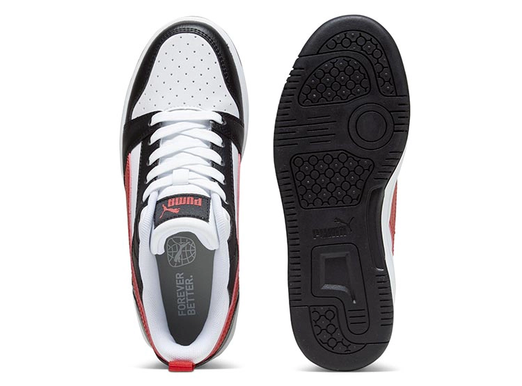 ZAPATILLAS UNISEX PUMA MULTICOLOR REBOUND V6 LO JR - 4