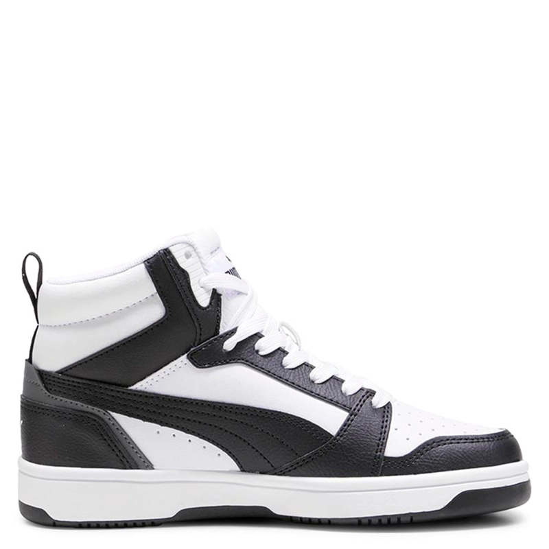 ZAPATILLAS UNISEX PUMA CASUALES NEGRO REBOUND V6 MID JR - 2