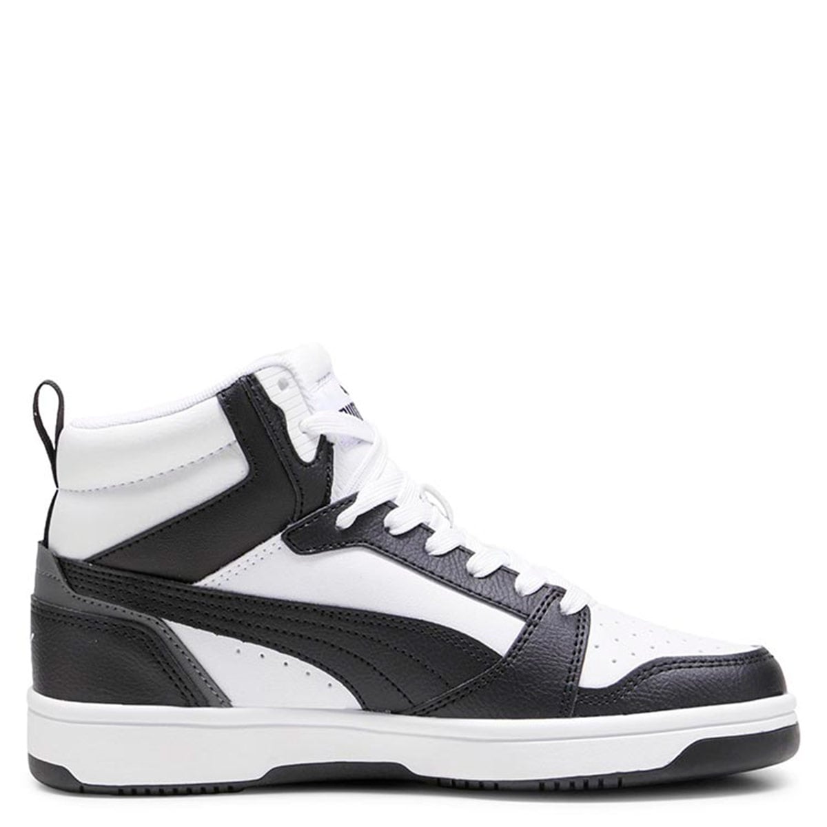 ZAPATILLAS UNISEX PUMA CASUALES NEGRO REBOUND V6 MID JR - 2