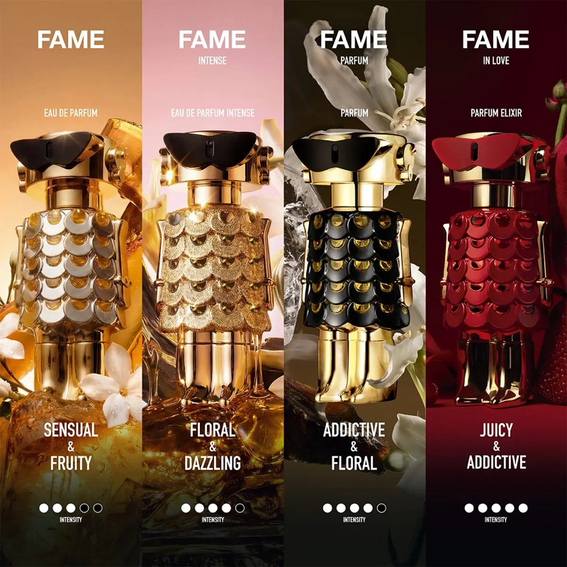 PERFUME RABANNE FAME REFILL BOTTLE MUJER 200 ML - 4