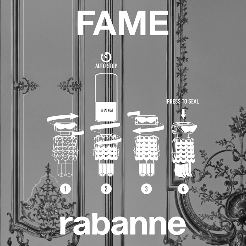 PERFUME RABANNE FAME REFILL BOTTLE MUJER 200 ML - 5
