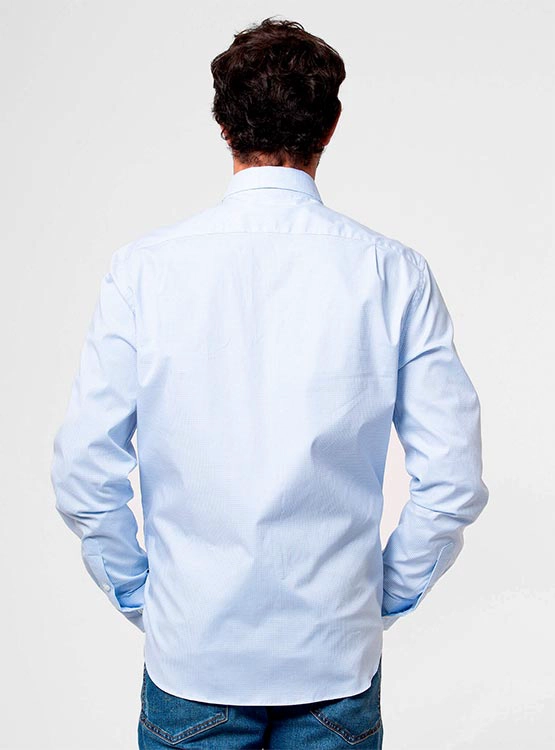 CAMISA NÁUTICA CUADROS MANGA LARGA - 2