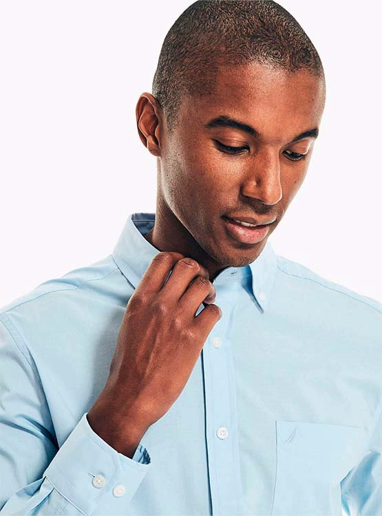 CAMISA MANGA LARGA REGULAR HOMBRE NAUTICA CLÁSICA - 3