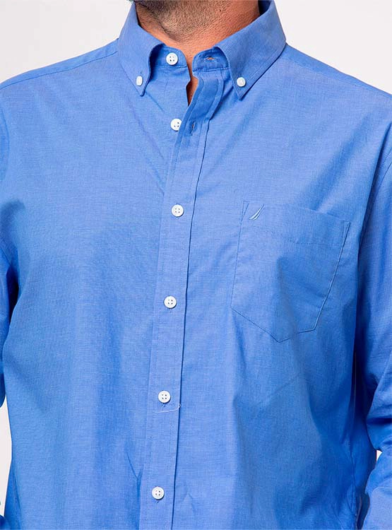 CAMISA MANGA LARGA REGULAR HOMBRE NAUTICA CLÁSICA - 3