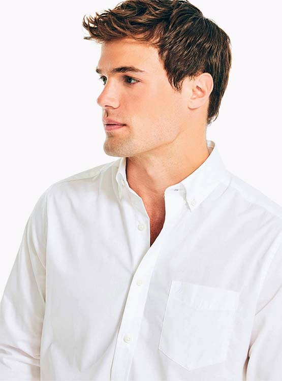 CAMISA MANGA LARGA REGULAR HOMBRE NAUTICA CLÁSICA - 3
