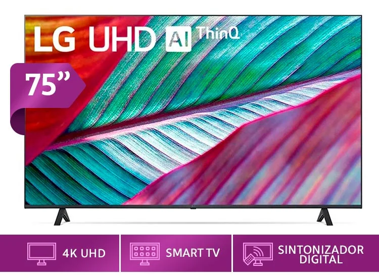 SMART TV LG LED UHD 4K 75" 75UR8750PSA - 1