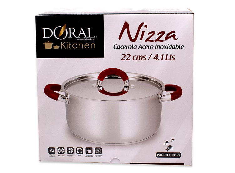 CACEROLA DORAL NIZZA 22CM - 5