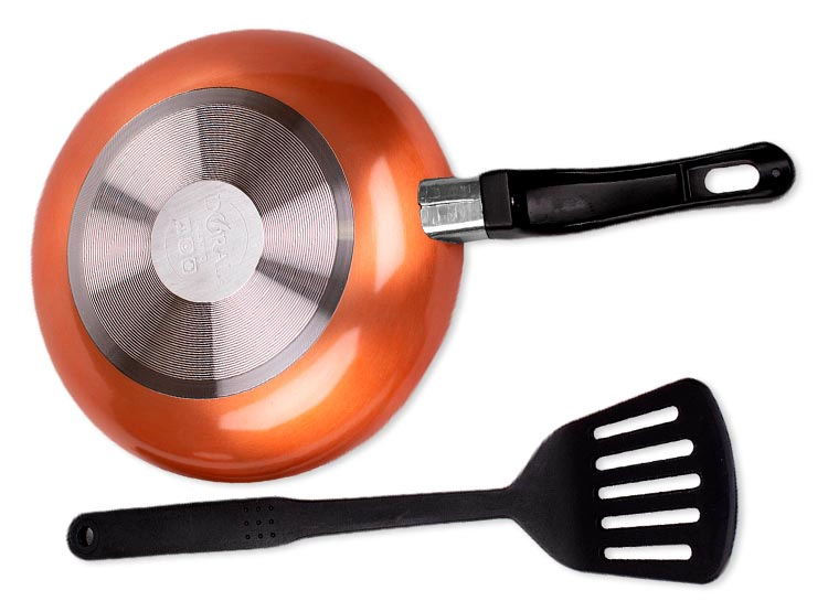 SET DORAL DUO SARTEN SALMON 22CM + ESPATULA - 3