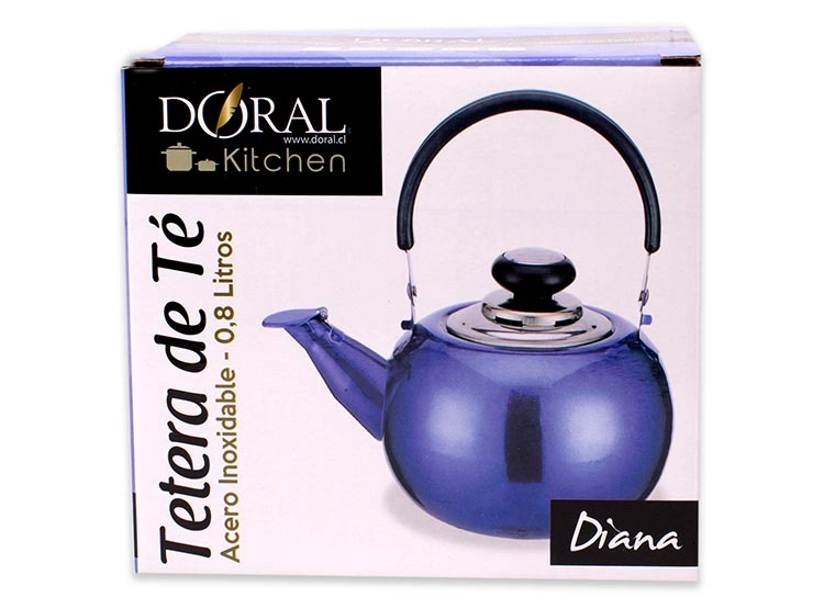 TETERA DORAL DIANA AZUL 0.8LT - 5