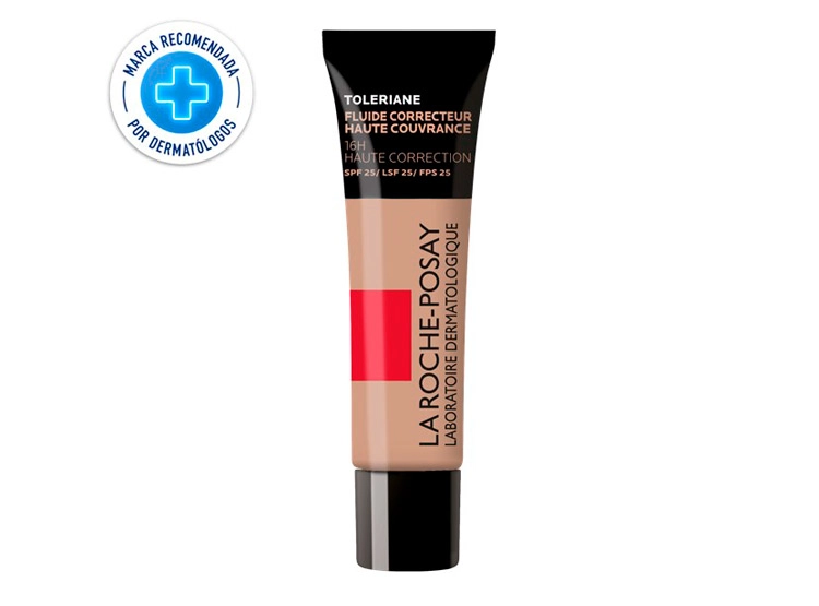 BASE LA ROCHE-POSAY ANTIMANCHAS FLUIDA CORRECTORA TOLERIANE MAKE UP TONO 13 30 ML