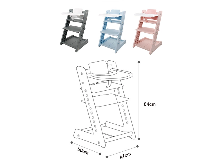 SILLA COMER KIDSCOOL MILANO AZUL - 3