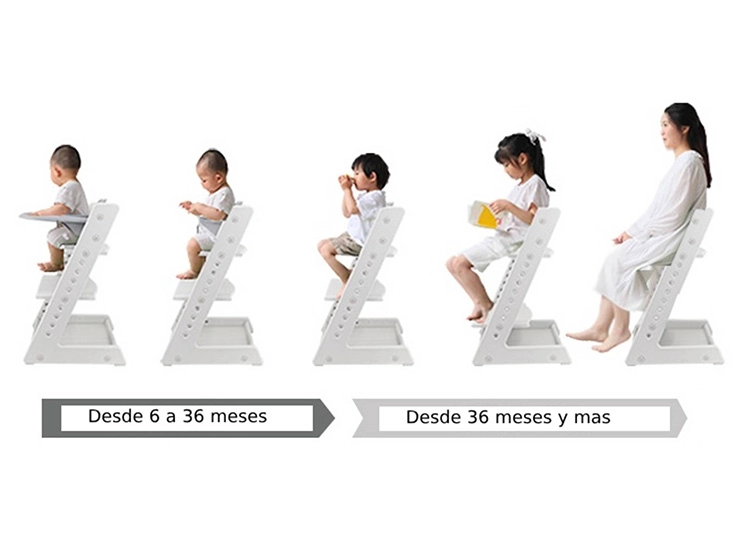 SILLA COMER KIDSCOOL MILANO GRIS - 2