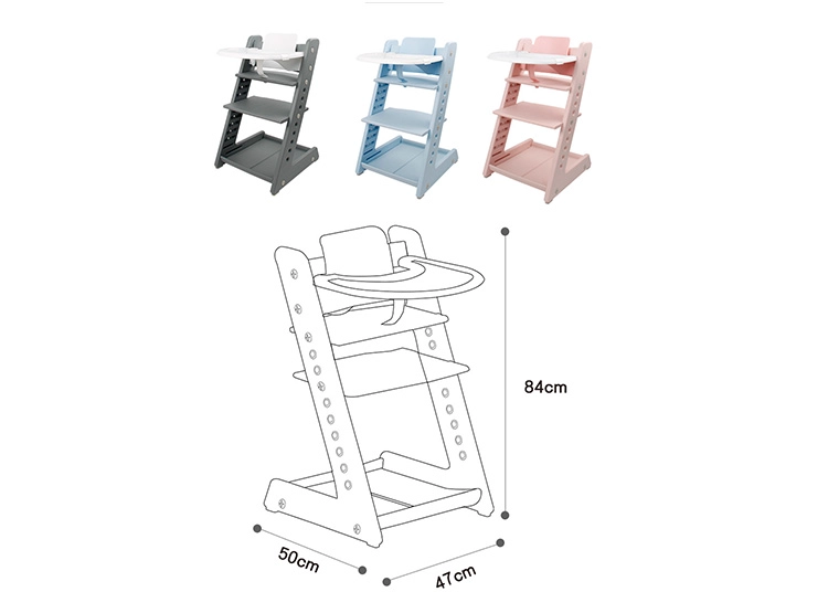 SILLA COMER KIDSCOOL MILANO GRIS - 4
