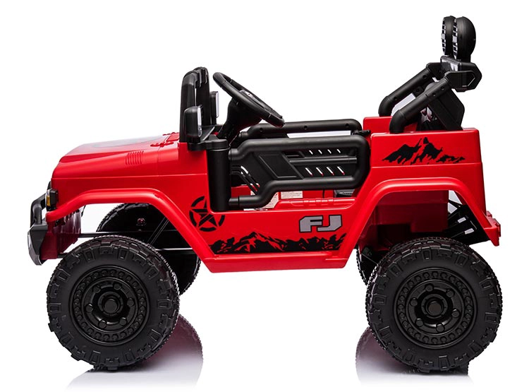 JEEP A BATERIA KIDSCOOL TOYOTA FJ CRUSIER ROJO 12V - 2