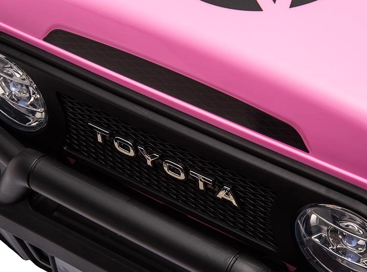 JEEP A BATERIA KIDSCOOL TOYOTA FJ CRUSIER ROSADO 12V - 12