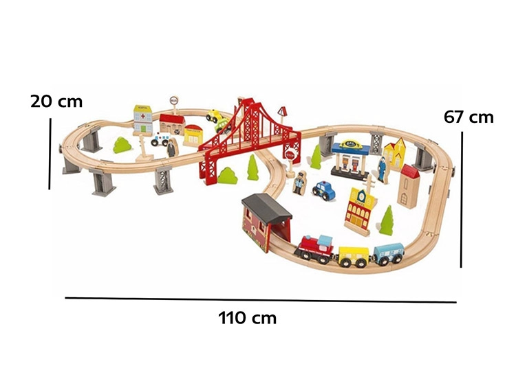 PISTA DE TREN KIDSCOOL CITY - 6