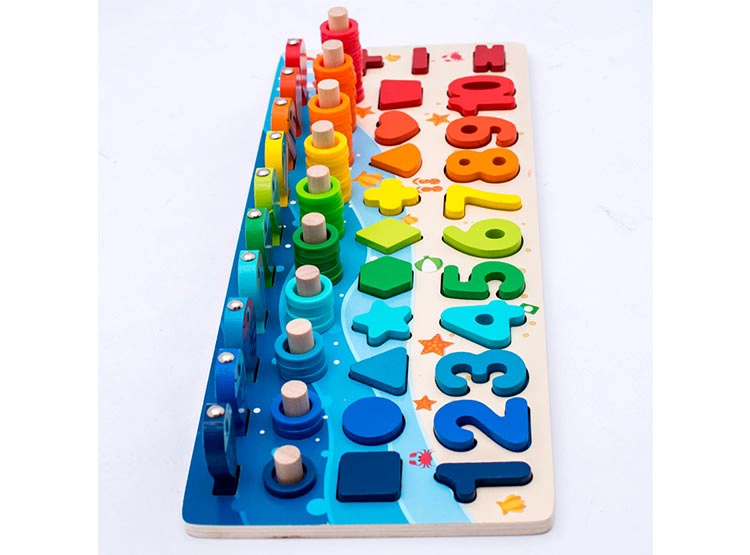 PUZZLE DIDACTICO KIDSCOOL MULTICOLOR - 4