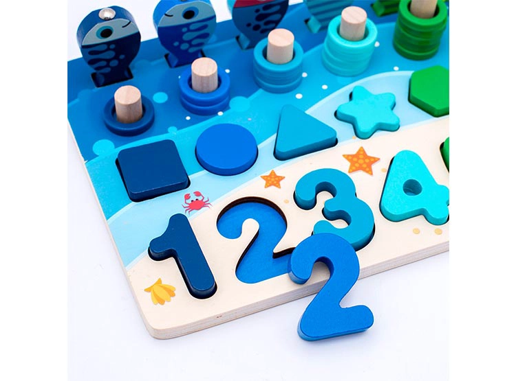 PUZZLE DIDACTICO KIDSCOOL MULTICOLOR - 5