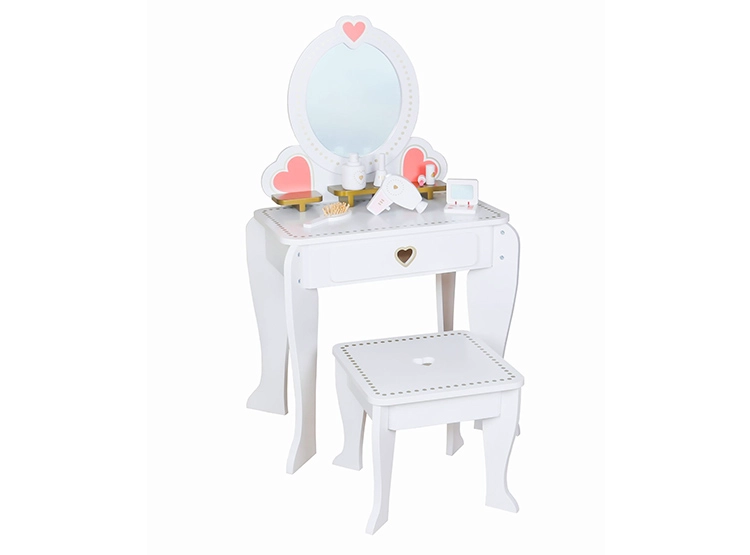 TOCADOR KIDSCOOL LOVE CON ACCESORIOS BLANCO - 1