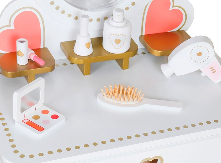 TOCADOR KIDSCOOL LOVE CON ACCESORIOS BLANCO - 4
