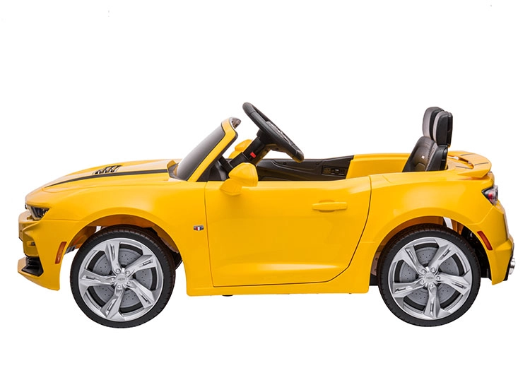 AUTO A BATERIA KIDSCOOL CHEVROLET CAMARO AMARILLO 12V - 2