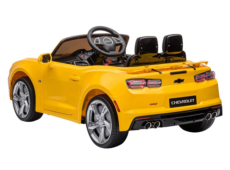 AUTO A BATERIA KIDSCOOL CHEVROLET CAMARO AMARILLO 12V - 3