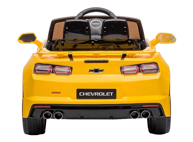 AUTO A BATERIA KIDSCOOL CHEVROLET CAMARO AMARILLO 12V - 4