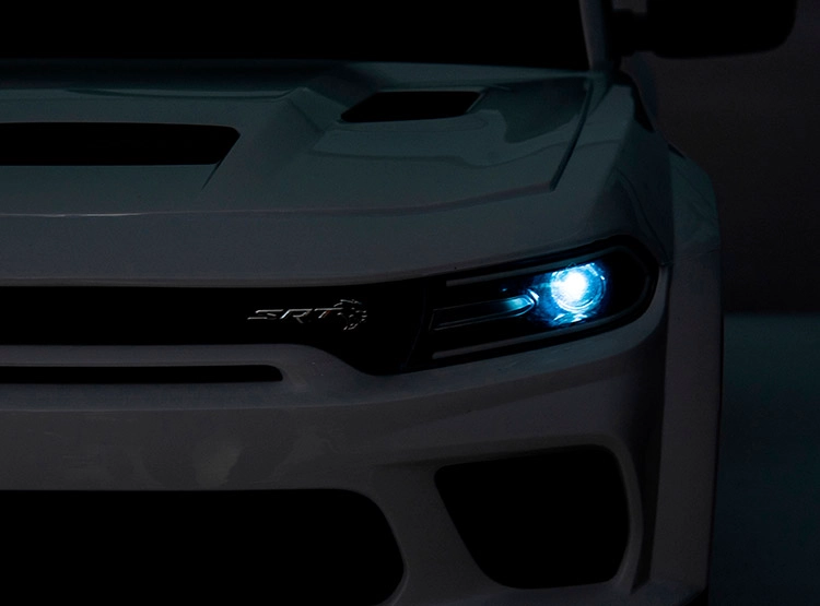 AUTO A BATERIA KIDSCOOL DODGE CHARGER SRT BLANCO 12V - 13