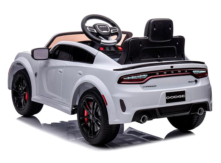 AUTO A BATERIA KIDSCOOL DODGE CHARGER SRT BLANCO 12V - 3